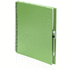 Vihko Notebook Tecnar, vihreä liikelahja logopainatuksella