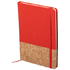 Vihko Notepad Bluster, punainen liikelahja logopainatuksella