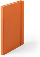 Vihko Notepad Cilux, sininen, oranssi liikelahja logopainatuksella