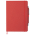 Vihko Notepad Robin, punainen liikelahja logopainatuksella