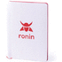Vihko Notepad Sider, punainen liikelahja logopainatuksella