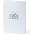 Vihko Notepad Sider, vaaleanvihreä liikelahja logopainatuksella