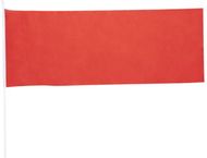 Viiri Pennant Flag Portel, punainen liikelahja logopainatuksella