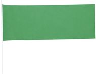 Viiri Pennant Flag Portel, vihreä liikelahja logopainatuksella
