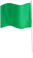 Viiri Pennant Flag Rolof, vihreä liikelahja logopainatuksella