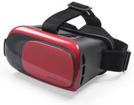 Virtuaalitodellisuuden naamio Virtual Reality Glasses Bercley, punainen liikelahja logopainatuksella