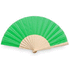 Viuhka Hand Fan Folklore, vihreä liikelahja logopainatuksella