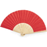 Viuhka Hand Fan Kronix, punainen liikelahja logopainatuksella