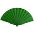 Viuhka Hand Fan Tela, vihreä liikelahja logopainatuksella