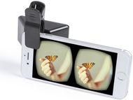 Älypuhelimen objektiivi 3D Lens Wills, musta liikelahja logopainatuksella