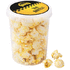 Bucket popcorn small, läpinäkyvä liikelahja logopainatuksella
