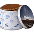 Delfts blue tin with syrup waffles, valkoinen liikelahja logopainatuksella