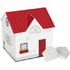 House with house mint, valkoinen liikelahja omalla logolla tai painatuksella