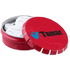 Mini clic-clac tin logo mints, punainen liikelahja logopainatuksella