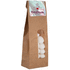 Paper bag, ruskea liikelahja logopainatuksella